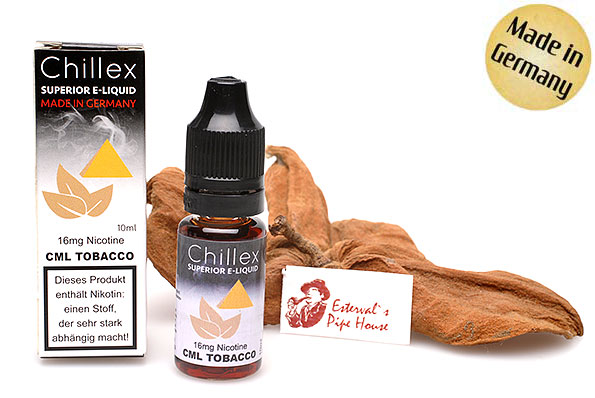 Chillex E-Zigarette E-Liquid "High" CML Tobacco 10ml Chillex E-Zigarette E-Liquid "High" CML Tobacco 10ml